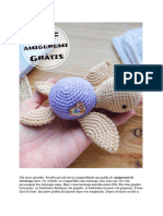 PDF Croche de Tartaruga Marinha Receita de Amigurumi Gratis