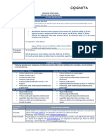 Lista de Utiles 3 Basico 2024 Bilingue