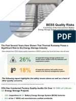 CEA BESS Quality Risks Report