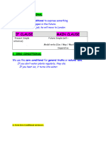 Zero and First Conditional Exercises