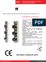 Seccionador Vertical 3x160,3x250a CRADY