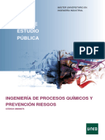 Guía 2023 - INGENIERÍA DE PROCESOS QUÍMICOS Y PREVENCIÓN RIESGOS