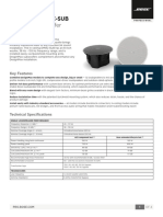 Tds Designmax Dm8c-Sub en