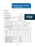 BC Building Code Checklist