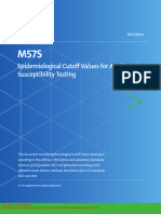 Epidemiological Cutoff Values For Antifungal Susceptibility Testing