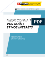 AP15 Mieux Connaitre Vos Gouts Et Vos Interets