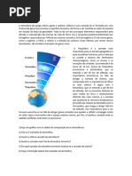 Camadas Da Atmosfera