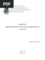 Projeto de Instalaçoes Elétricas - Versão Final