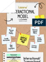 Lazarus Interactional Model