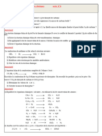 Série. Les Lois de La Réaction Chimique