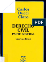 Ducci Claro, Carlos - Derecho Civil - Parte General