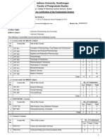 Form For Certification