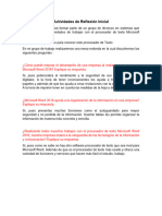 Actividades de Reflexión Inicial Word - Sergio Antonio Florez Cantillo