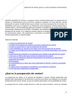 Prospección de Ventas ¿Qué Es y Cómo Manejarla Correctamente