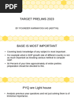 Target Prelims 2023