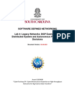 Lab 2 Legacy Networks BGP Example As A Distributed System and Autonomous Forwarding Decisions