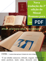 Nova Tradução Do Missal Mudanças