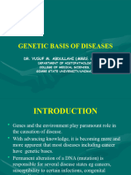 Genetic Basis of Disease PM