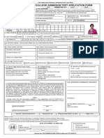 College Admission Test Application Form: Bs in Tourism Management Bs in Tourism Management