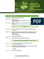 12th GPCA Agri Nutrients Conference Agenda - 010722