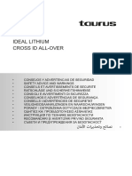 SAFETY MANUAL Taurus Cross Id All-Over, Ideal Lithium