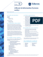 2024 Factsheet Higher Certificate in Information Systems (Cyber Security)