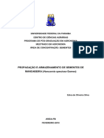 Propagação e Armazenamento de Sementes de Mangabeira