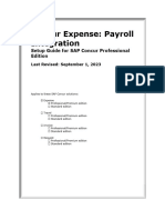 Exp SG Concur SAP Payroll