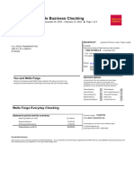 Account Statement Wells