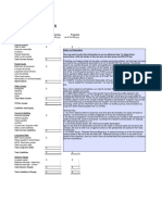 Balance Sheet Projected 1