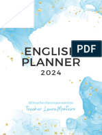 English Planner 2024