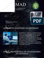 Perfil Del Ingeniero en Sistemas