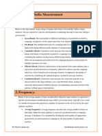 Media Planning Notes Module 4