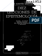 SANTOS, LUIS M. - Diez Lecciones de Epistemología (OCR) (Por Ganz1912)