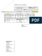 Planilha de Calculo de Hidrantes