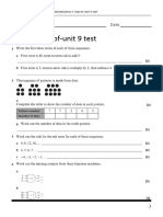 End of Unit 9 Test