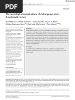 Reviews in Medical Virology - 2018 - Mehta - The Neurological Complications of Chikungunya Virus A Systematic Review