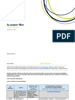 Iste Certification - Alignment Map