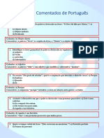 Exercícios Comentados de Português PDF