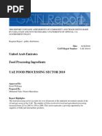 Food Processing Ingredients - Dubai - United Arab Emirates - 6-16-2010