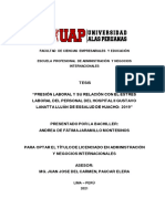 Tesis - PresiónLaboral - EstrésLaboral - Hospital II Gustavo Lanatta L. - EsSalud - Huacho