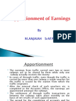 Apportionment of Earnings