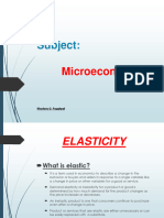 ELASTICITY of Demand