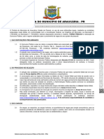 054 - Edital de Concurso Público de Araucária - Cargos de Educador Social e Médicos