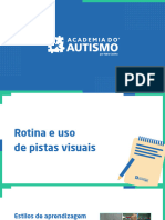 Rotina e Uso de Rotinas Visuais