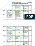 CSET 23-24 Harmattan Provisional Exam Timetable