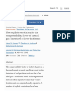 New Explicit Correlation For The Compressibility Factor of Natural Gas: Linearized Z-Factor Isotherms