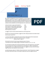 Physical Chemistry - Energetics - Problems From Ex. - Heat Energy - Page 225 Student BK