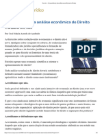 Análise Econ. Do Direito