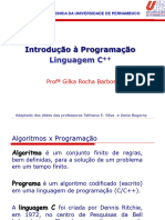 Introdução À Linguagem C++